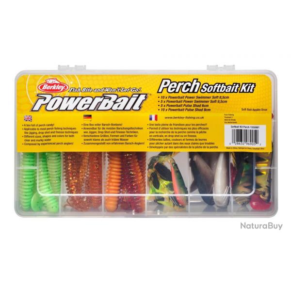 Kit Leurre Souple Berkley Powerbait Perch Kit