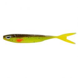 Leurre Souple Berkley Sick Vamper 9Cm (Vrac X1) BROWN CHARTREUSE