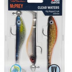 Leurre Souple Abu Garcia Mcprey 10G Rigged 3-Pack Clear Waters Assortis