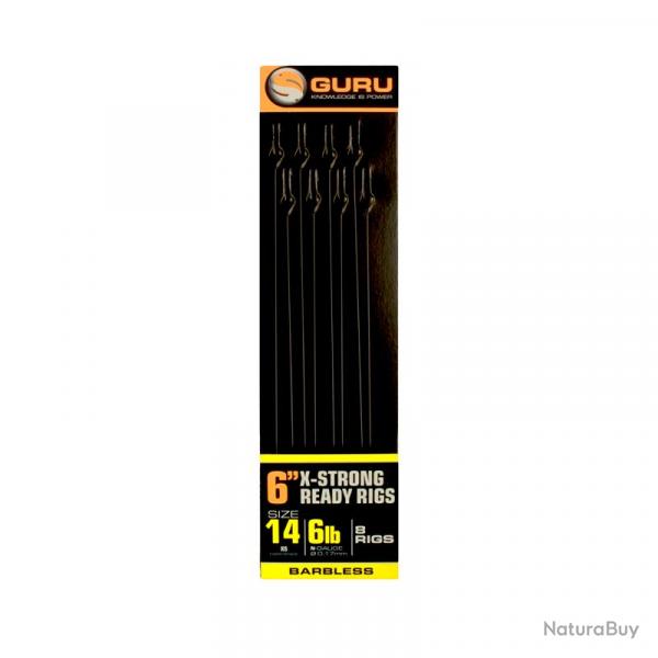 Bas de Ligne Guru XS Carp Pole Rigs 15Cm N12 19/100
