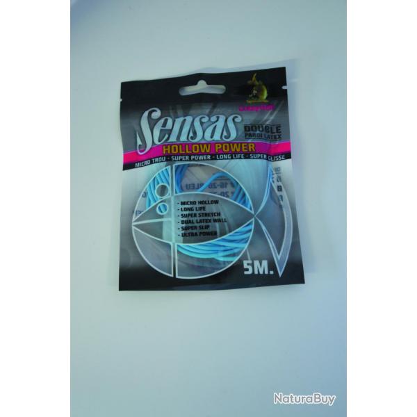 Elastique Sensas Crazy Hollow Power 5M 2,3MM