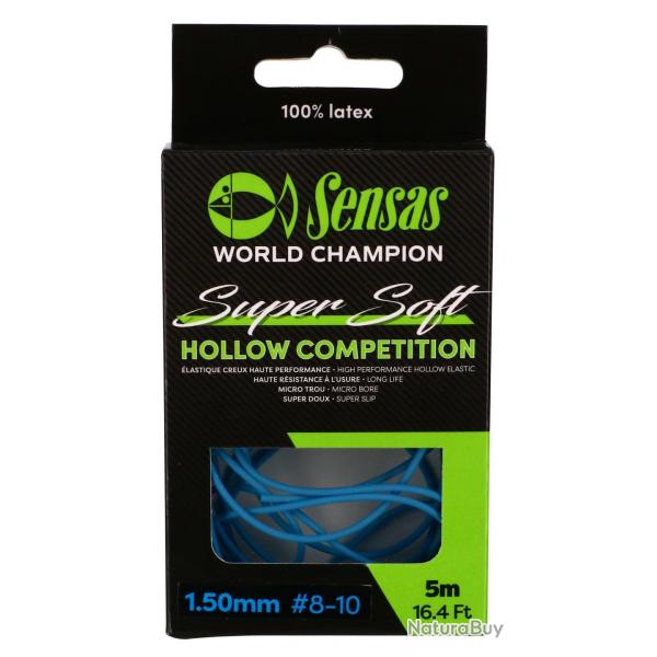 Elastique Sensas Hollow Competition Super Soft 1,5MM