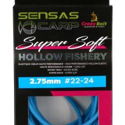 Elastique Sensas Hollow Fishery Super Soft 2,75MM