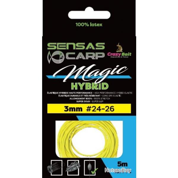 Elastique Sensas Magic Hybrid 2,4MM