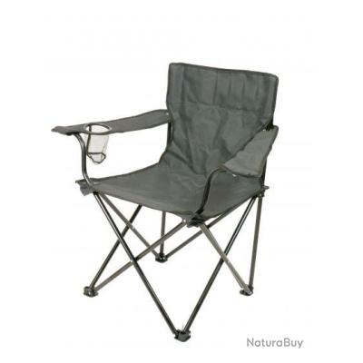 Chaise De Camping Rembourrée Pour Adultes Avec Accoudoirs Et Porte