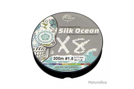 Tresse Ocean Devil Silk Ocean PE line 300m 30,7lb - Nylons