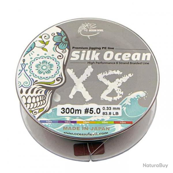 Tresse Ocean Devil Silk Ocean PE line 300m 83,8lb