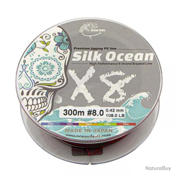 Tresse Ocean Devil Silk Ocean PE line 300m 108lb