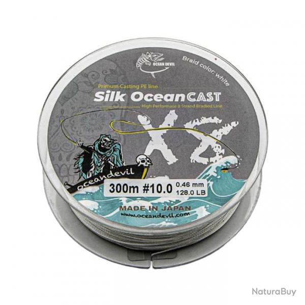 Tresse Ocean Devil Silk Ocean Cast 300m 128lb