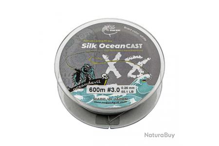 Tresse Ocean Devil Silk Ocean Cast 600m 55,1lb - Nylons - Tresses
