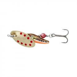 Cuiller Tournante Savage Gear Sticklebait Spinner 9,1g Minnow Gold Red 9,1g