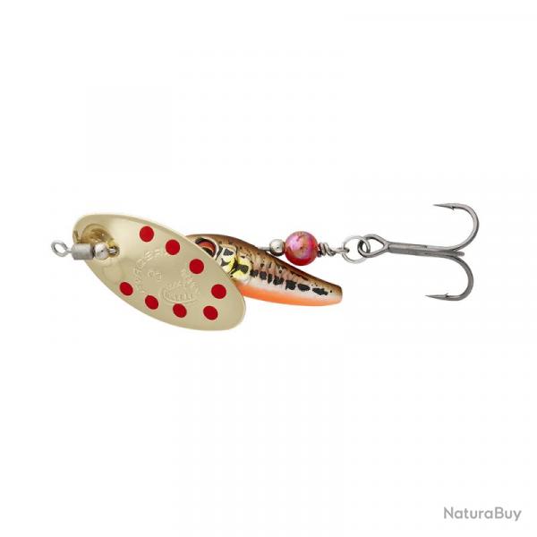 Cuiller Tournante Savage Gear Sticklebait Spinner 9,1g Minnow Gold Red 9,1g