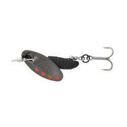 Cuiller Tournante Savage Gear Grub Spinner 5,8g 5,8g Black Red Black