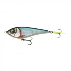 Poisson Nageur Savage Gear Deviator Swim 14cm 14cm 70g Green Silver