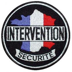 Ecusson rond Sécurité Intervention