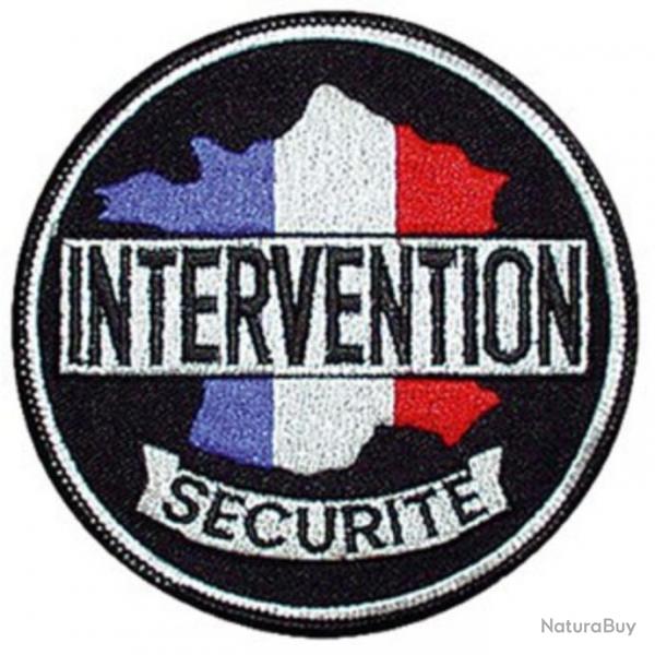 Ecusson rond Scurit Intervention