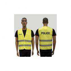 Gilet Haute visibilité Police