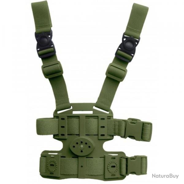 Plaque de cuisse 2 sangles 8K18 Vert
