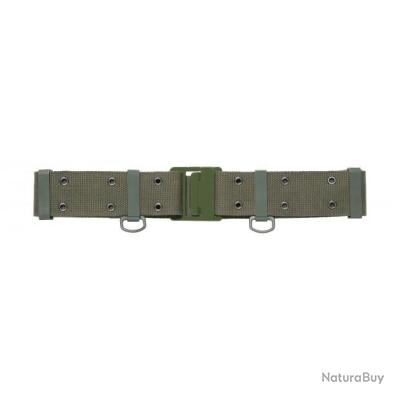 Ceinture En Cuir Vieilli Vert Christophe Sauvat - Taille 38 Tressée Style Hippie - Neuf Avec étiquettes