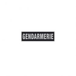Bande Gendarmerie Réfléchissante - 2 x 10 cm Noir