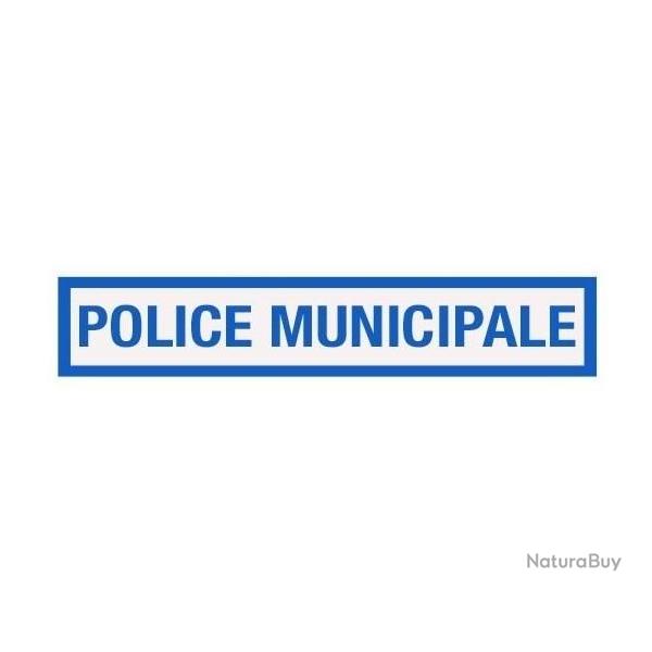 Barrette Rflchissante Bleue Police Municipale