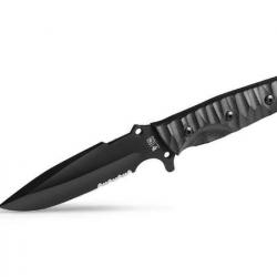 Couteau "Le Maraudeur" G10 Toxifié Noir