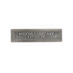 Agrafe Ordonnance pour médaille Mission Assistance Extérieur