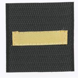 Grade / Galon de poitrine Gendarmerie Mobile Sous Lieutenant Souple