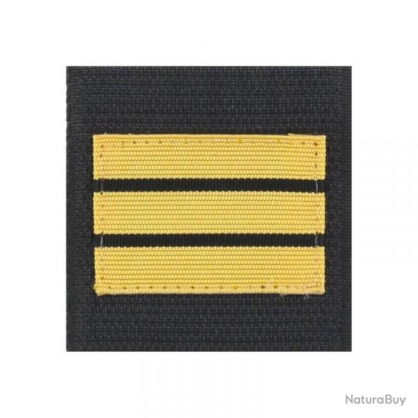 Grade / Galon de poitrine Gendarmerie Mobile Capitaine Souple