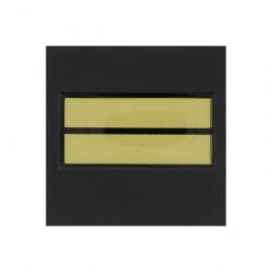 Grade / Galon de poitrine Gendarmerie Mobile Lieutenant Résine