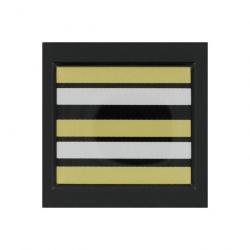 Grade / Galon de poitrine Gendarmerie Mobile Lieutenant Colonel Résine