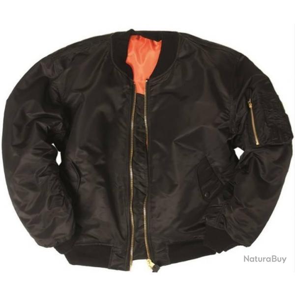 Bombers MA1 Basic Noir