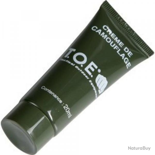 Tube de crme de Camouflage Vert