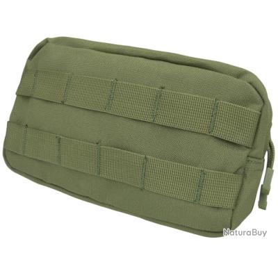 Pochette Tactique Horizontale - Sac De Ceinture Multifonction - Organisation Outils, Camping, Randonnée - Fixation élastique