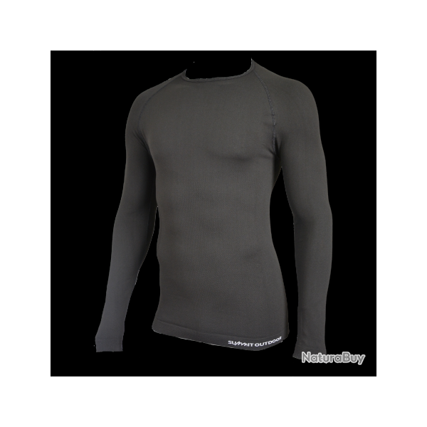 Tee shirt Atacama Technical Line Climat tempr Noir