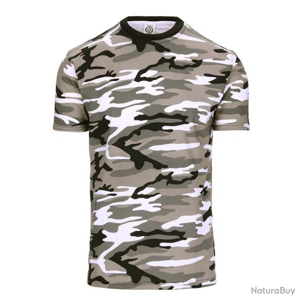 Tee shirt camouflage Urban Urban blanc