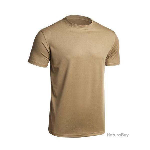 Tee shirt militaire Strong 100 coton Beige