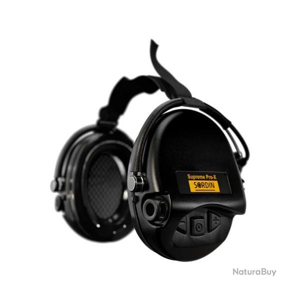 Casque anti-bruit "Suprme Pro-X" serre-nuque Noir