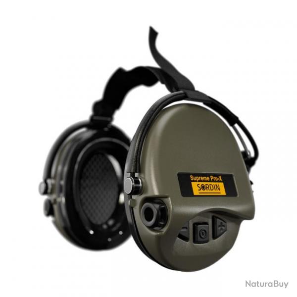 Casque anti-bruit "Suprme Pro-X" serre-nuque Vert