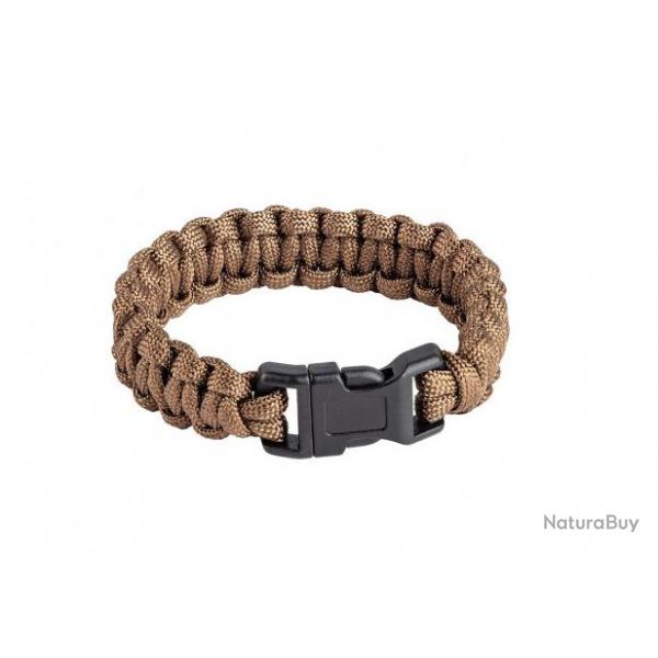 Bracelet Paracorde de survie L Beige