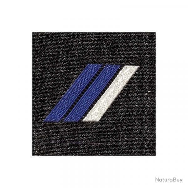 Grade / Galon de Poitrine Gendarmerie Départementale Brigadier chef Souple