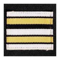 Grade / Galon de Poitrine Gendarmerie Départementale Lieutenant Colonel Souple
