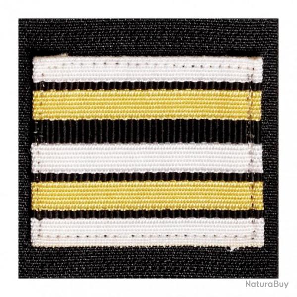 Grade / Galon de Poitrine Gendarmerie Dpartementale Lieutenant Colonel Souple