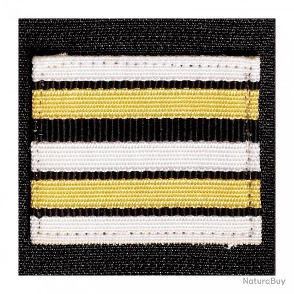 Grade / Galon de Poitrine Gendarmerie Dpartementale Lieutenant Colonel Souple