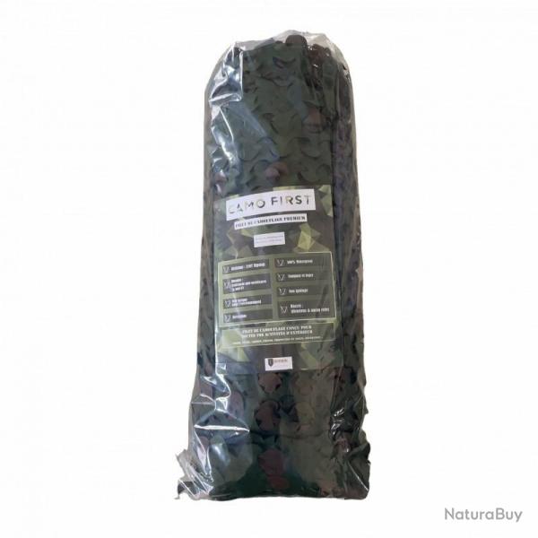 Filet de camouflage Camo First - Rouleau de 50m (2m de large) Cam CE
