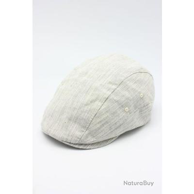 Casquette Plate Jaxon & James été - Blanc - Taille Réglable - Perforée