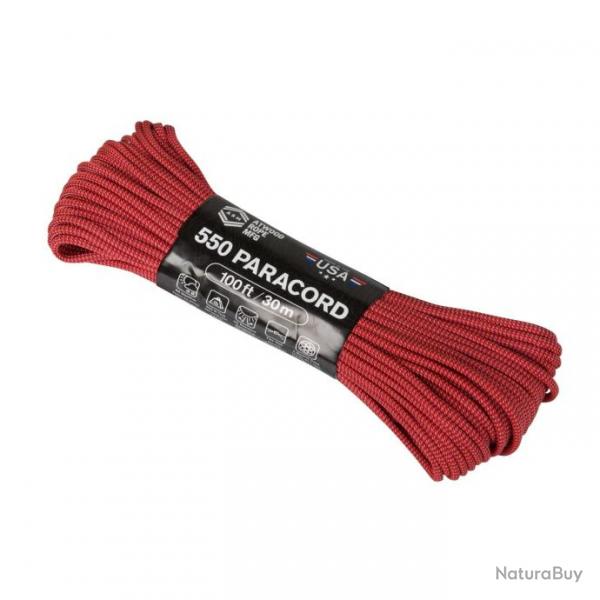Atwood 550 Paracord Color Changing Patterns (15m) Rouge
