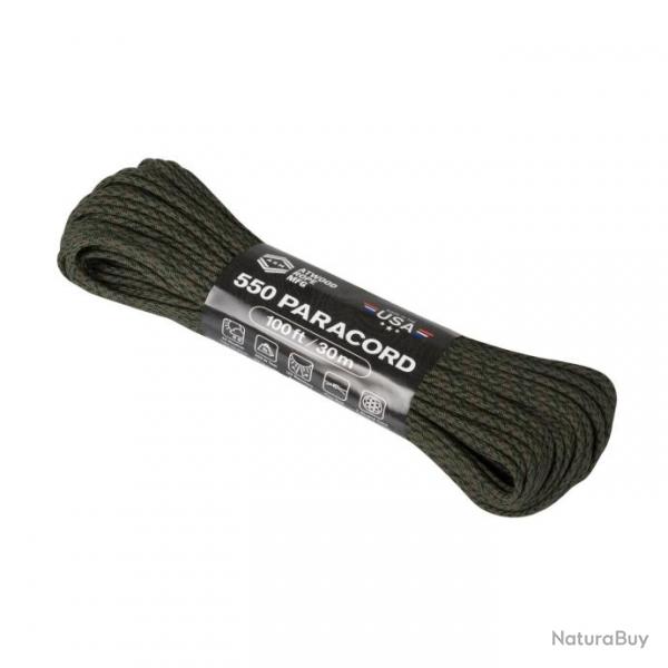 Atwood 550 Paracord Color Changing Patterns (15m) Olive Drab