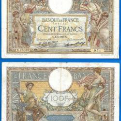 France 100 Francs 1929 8 Mai Billet Merson Franc