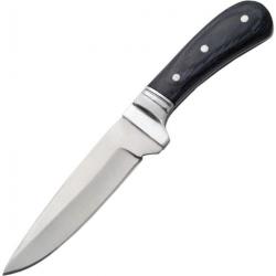 Wild Deer Hunter Couteau Chasse Noir 11.43cm  Lame